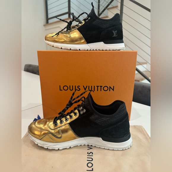 Louis Vuitton suede  athletic sneakers - fit like 9.5 - Picture 2 of 12